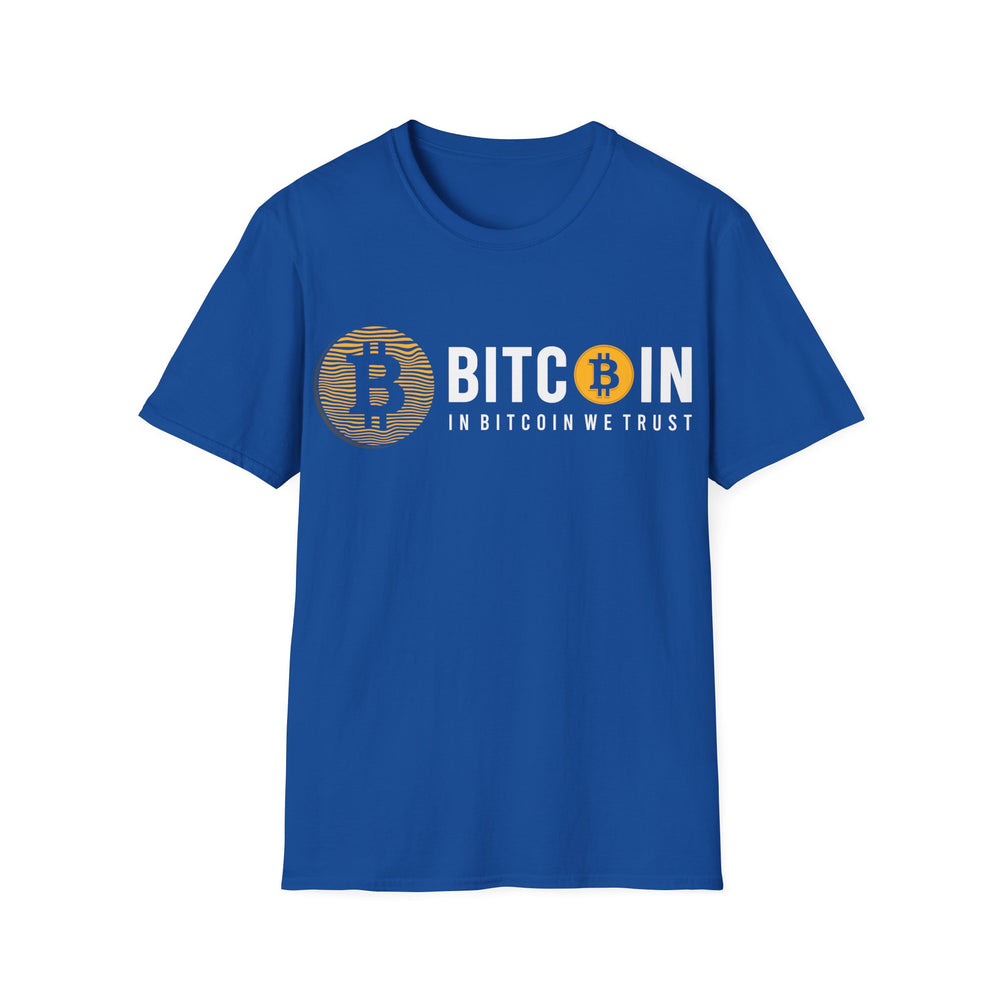 In Bitcoin We Trust Unisex Softstyle T-Shirt