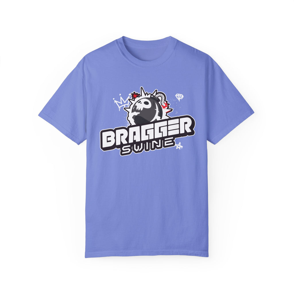BraggerSwine Unisex Garment-Dyed T-Shirt - Bomb Gaming