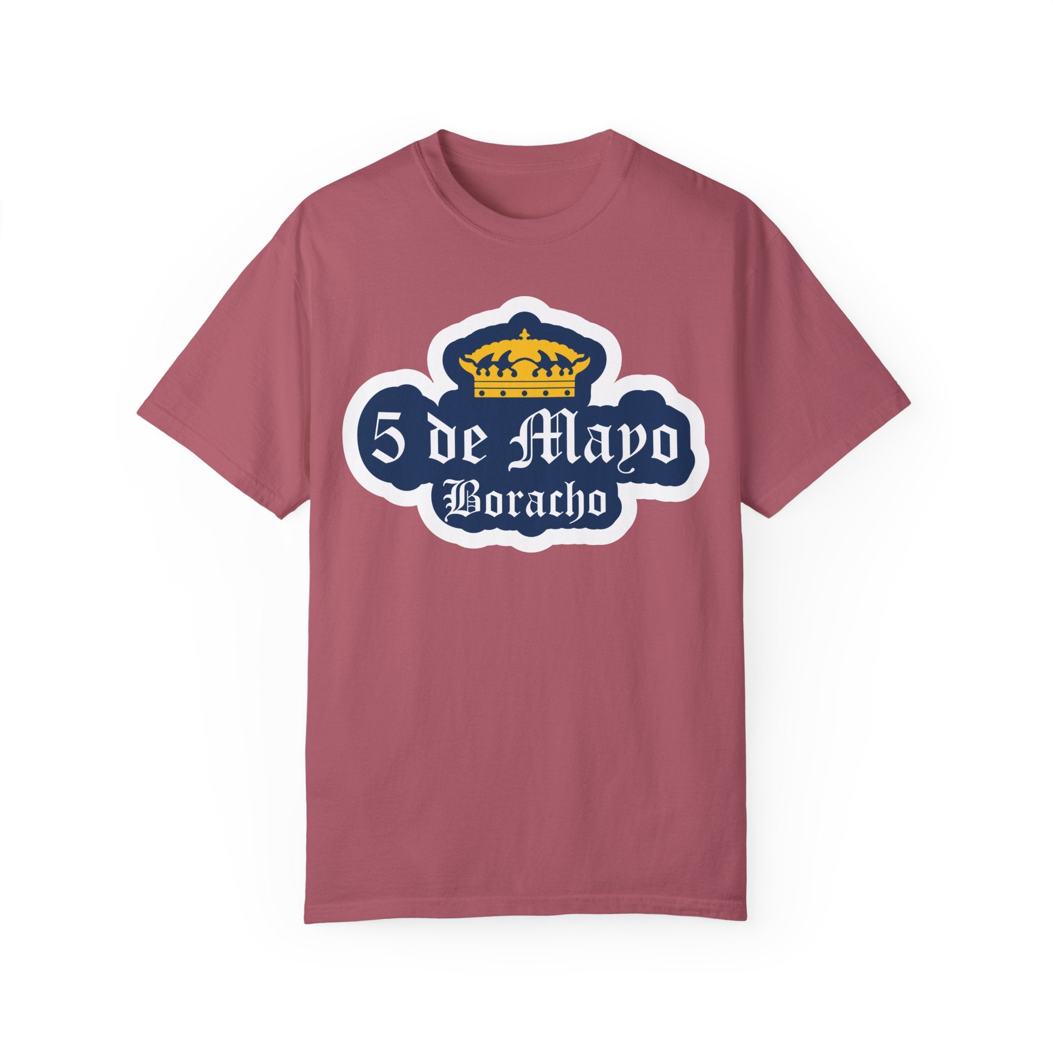 BraggerSwine Unisex Garment-Dyed T-Shirt - 5 De Boracho - Tee
