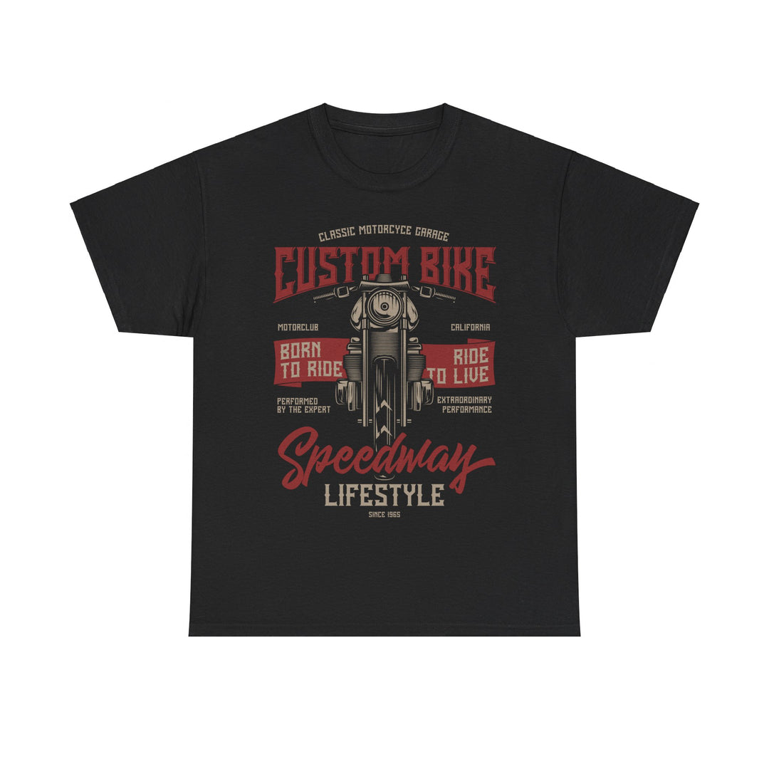 Custom Bike Lifestyle Unisex Heavy Cotton Tee