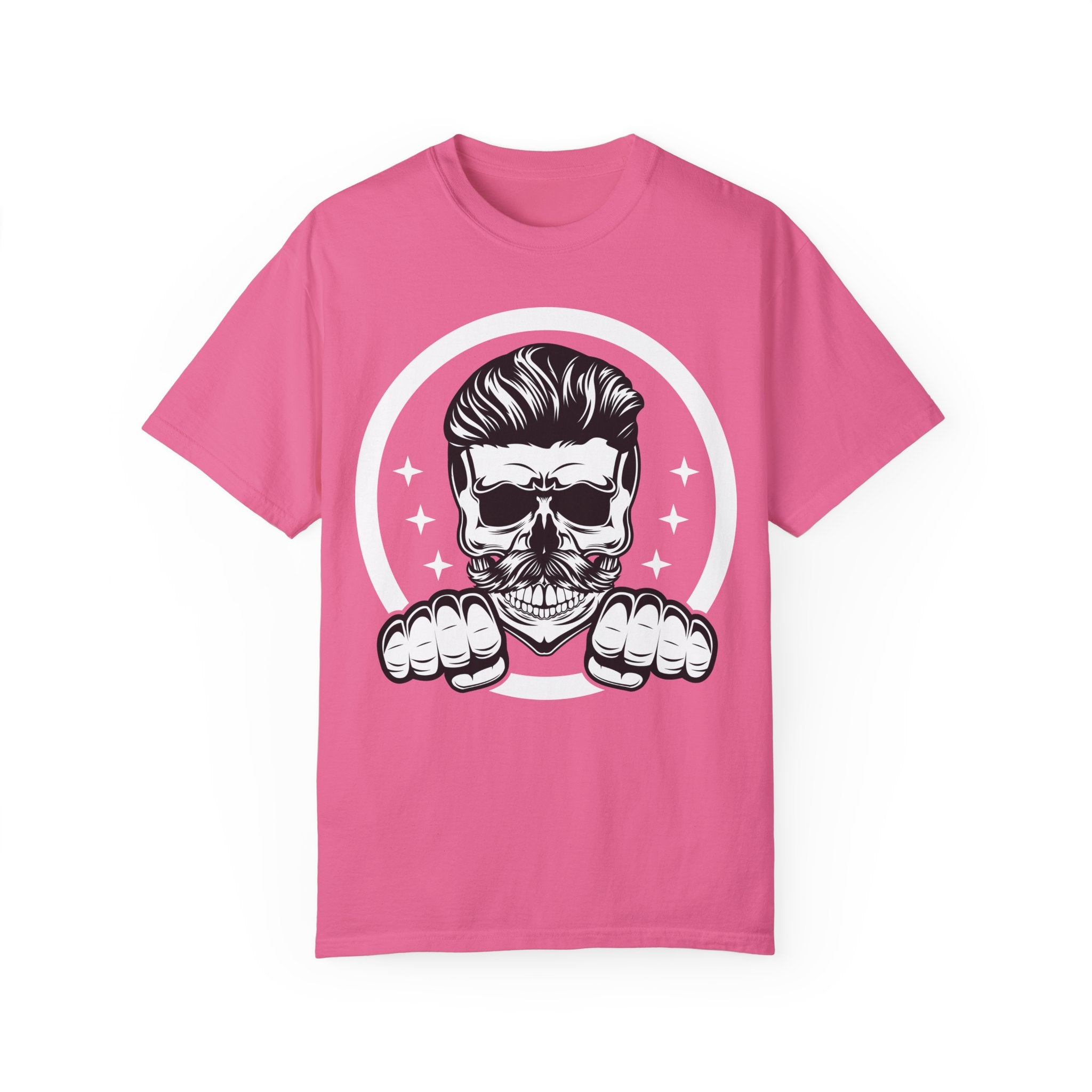 BraggerSwine Unisex Garment-Dyed T-Shirt - Skull & Knuckles
