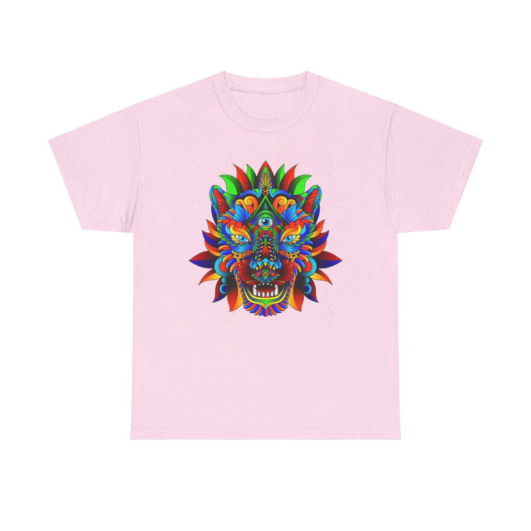 Mexican Mask Unisex Heavy Cotton Tee