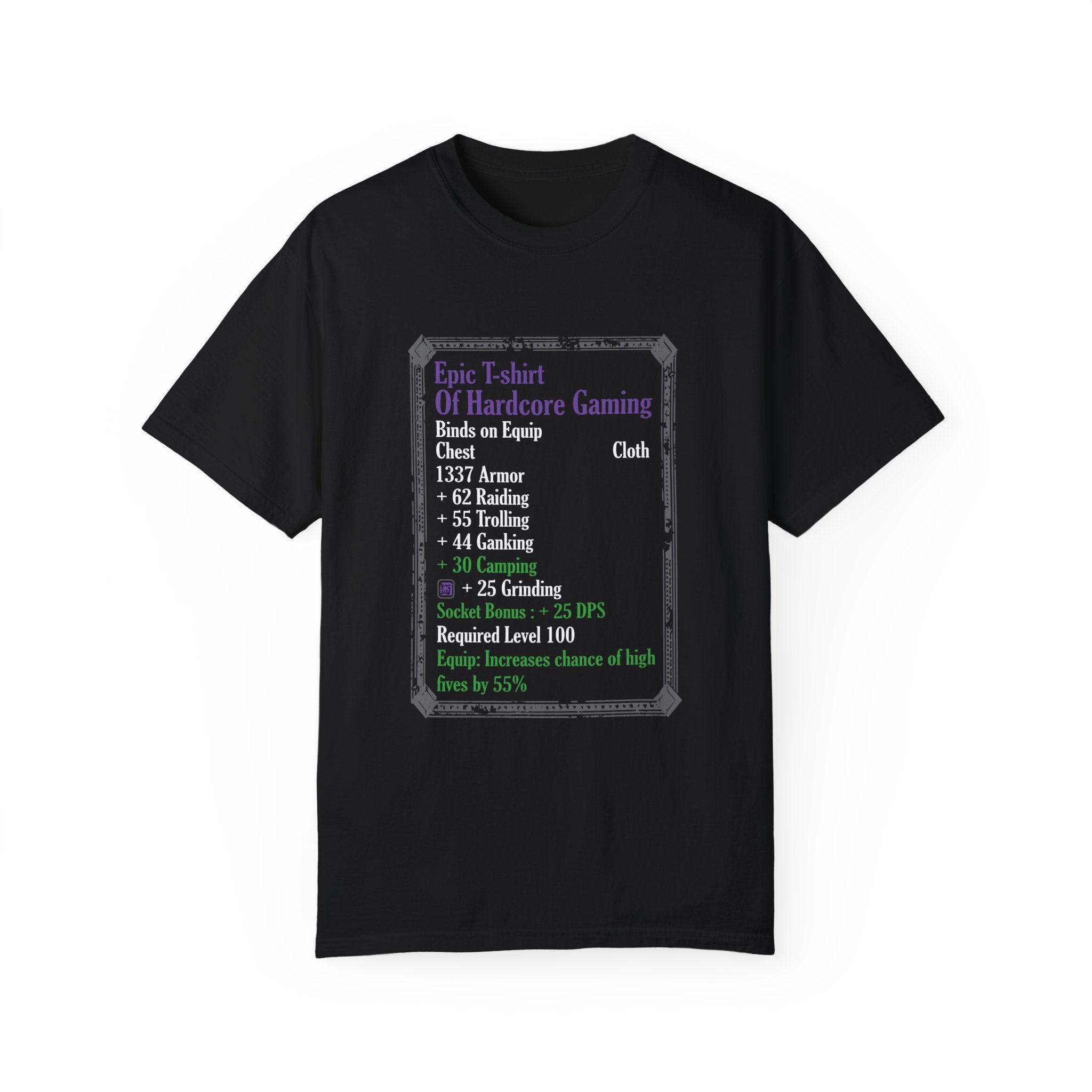 BraggerSwine Unisex Garment-Dyed T-Shirt - Epic T-Shirt