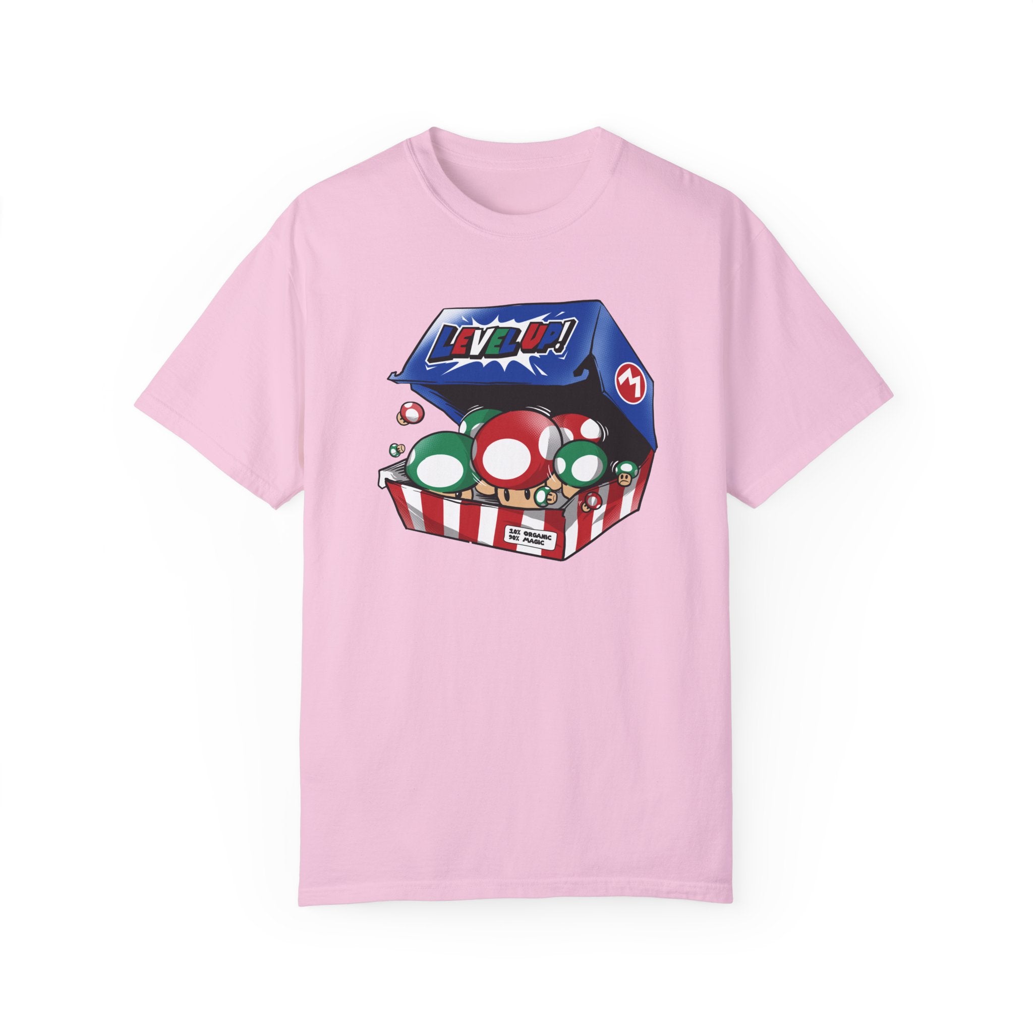 BraggerSwine Unisex Garment-Dyed T-Shirt - Level Up Snack Pack