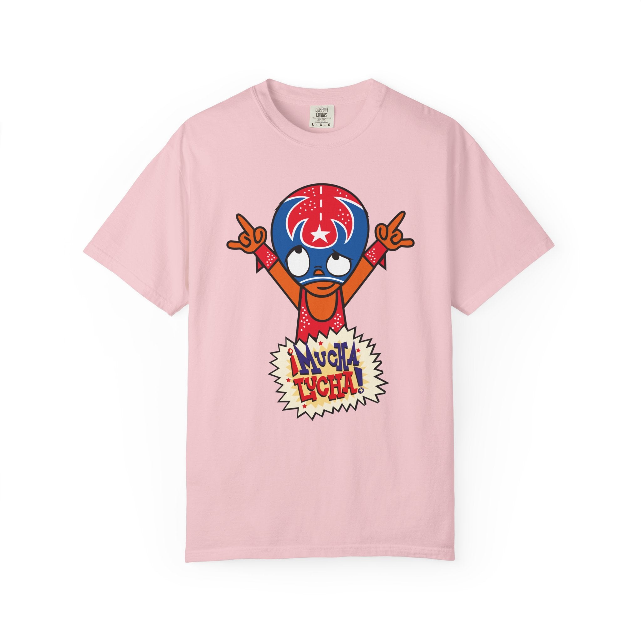 Lucha Libre Masked Wrestler Graphic T-Shirt – Retro Mexican Wrestling Tee