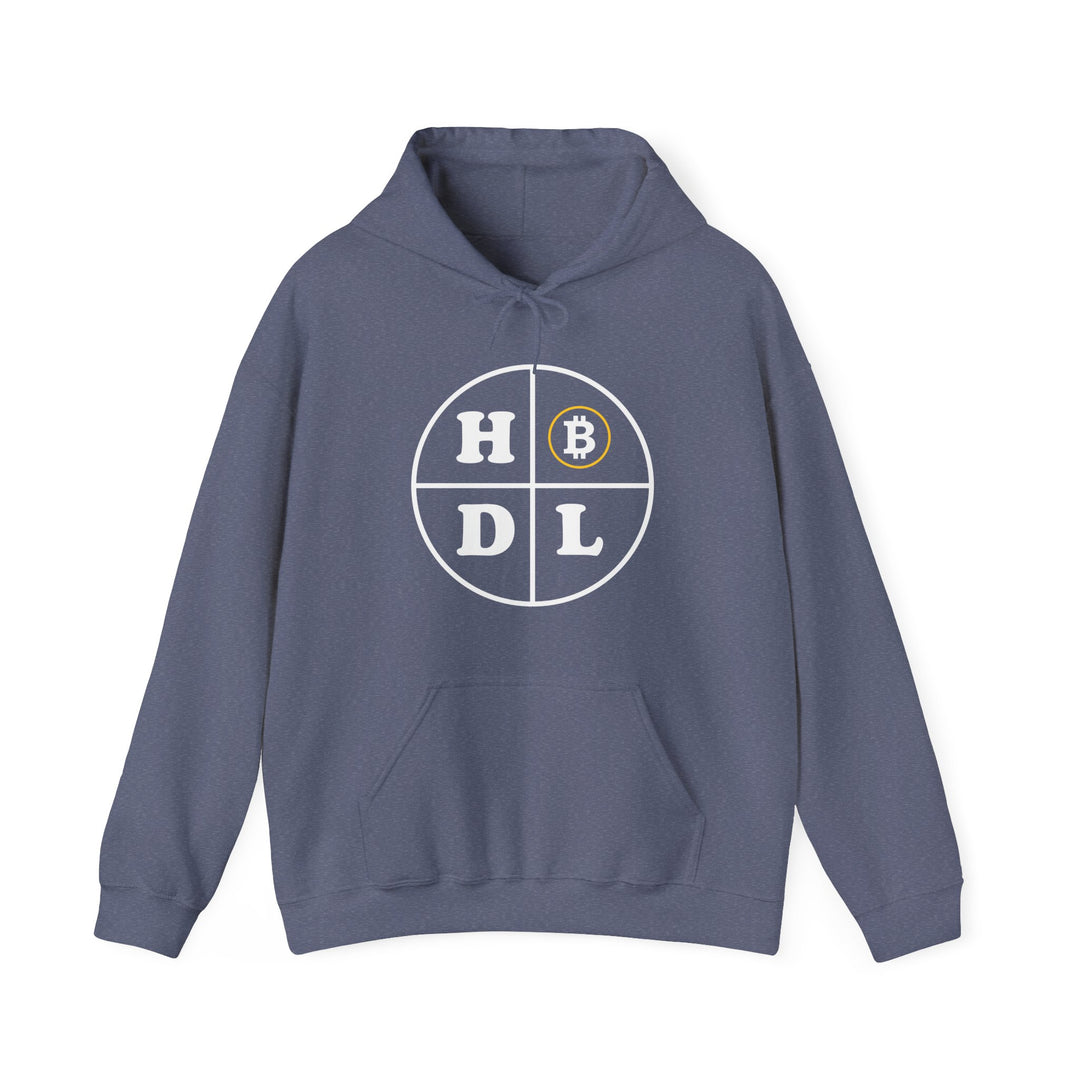 BraggerSwine Unisex Heavy Blend™ Hooded Sweatshirt - Bitcoin HODL