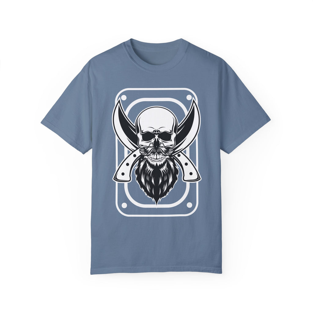 BraggerSwine Unisex Garment-Dyed T-Shirt - Skull