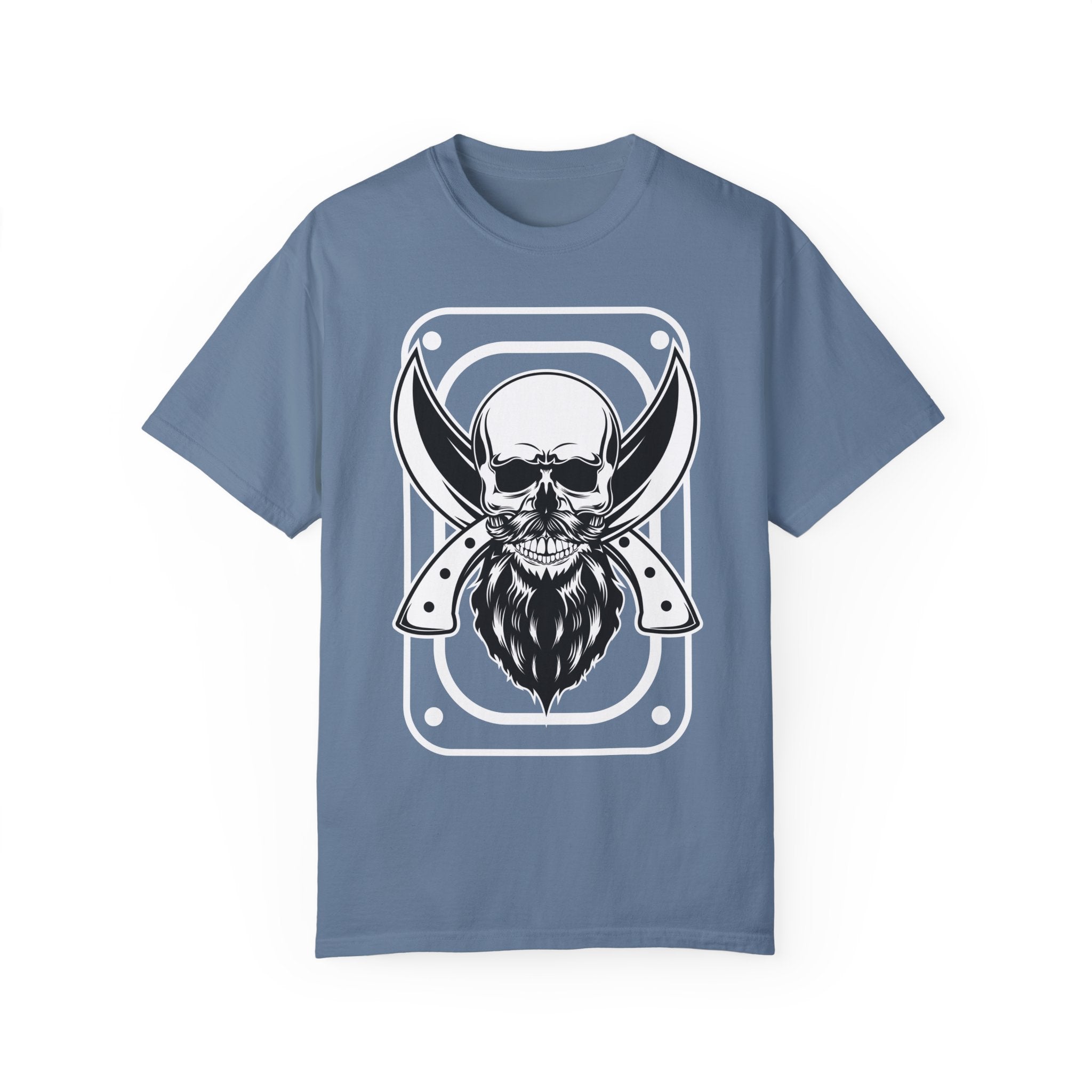 BraggerSwine Unisex Garment-Dyed T-Shirt - Skull