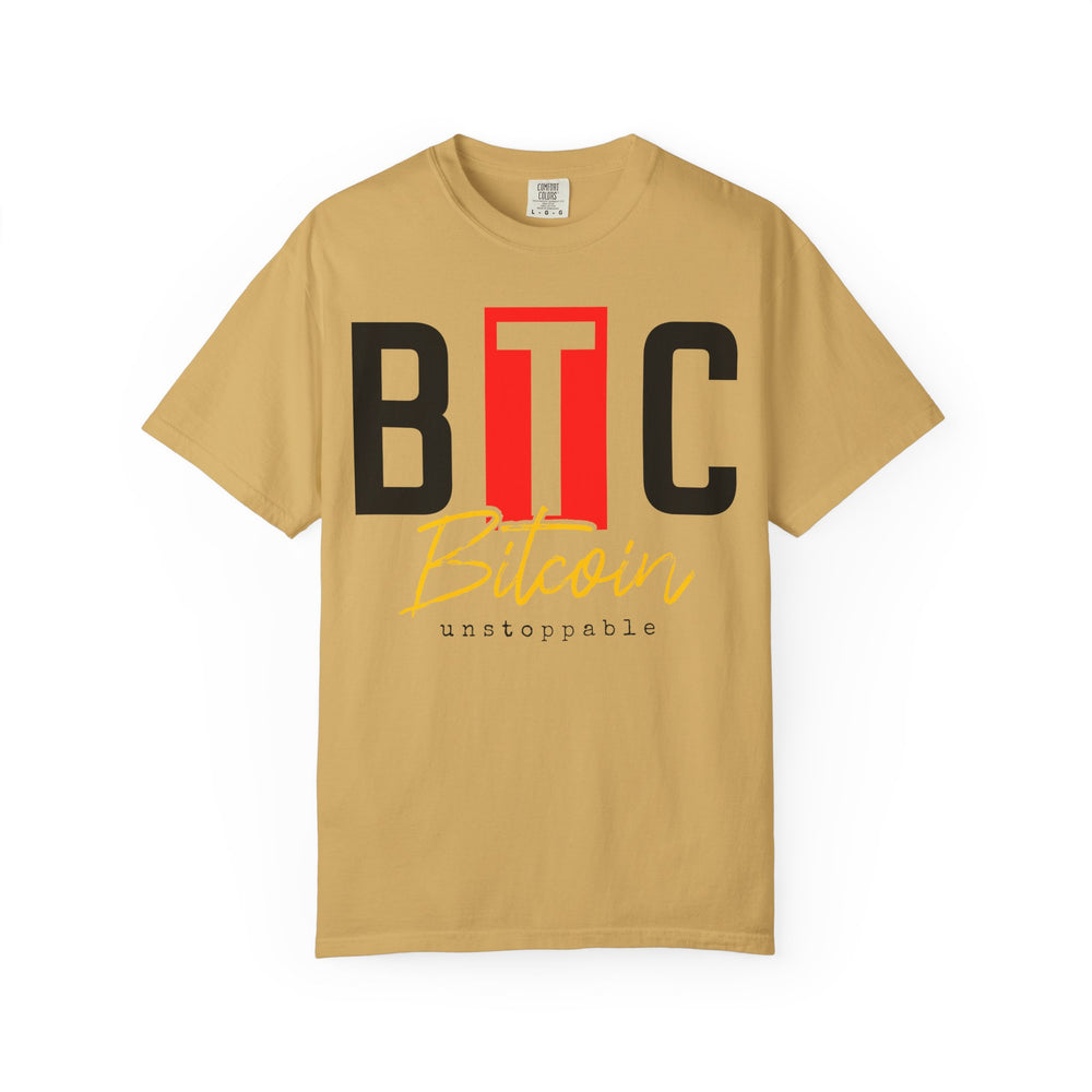 Bitcoin BTC Unstoppable T-Shirt — Crypto Enthusiast Tee