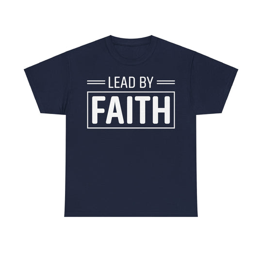 Lead By Faith Unisex Heavy Cotton Tee