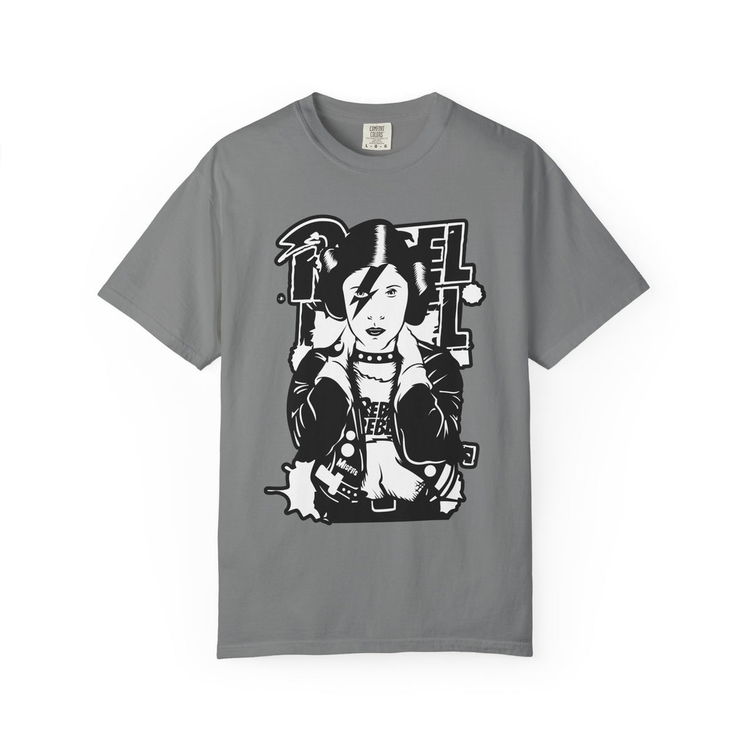 Punk Girl Graphic T-Shirt — Retro Rock Band Tee