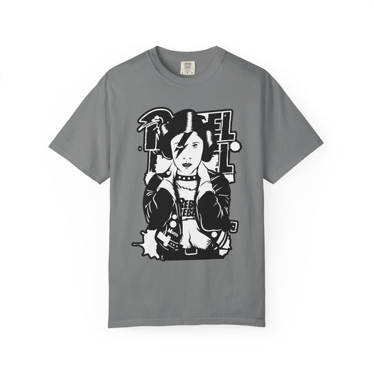 Punk Girl Graphic T-Shirt — Retro Rock Band Tee