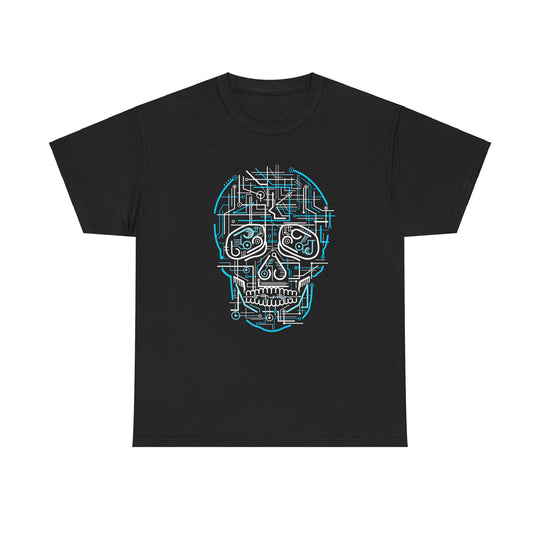 Electric Skull Unisex Heavy Cotton Tee