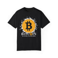 BraggerSwine Unisex Garment-Dyed T-Shirt - Bitcoin The Future Is In Your Hands