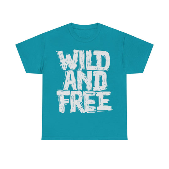 Wild And Free Unisex Heavy Cotton Tee