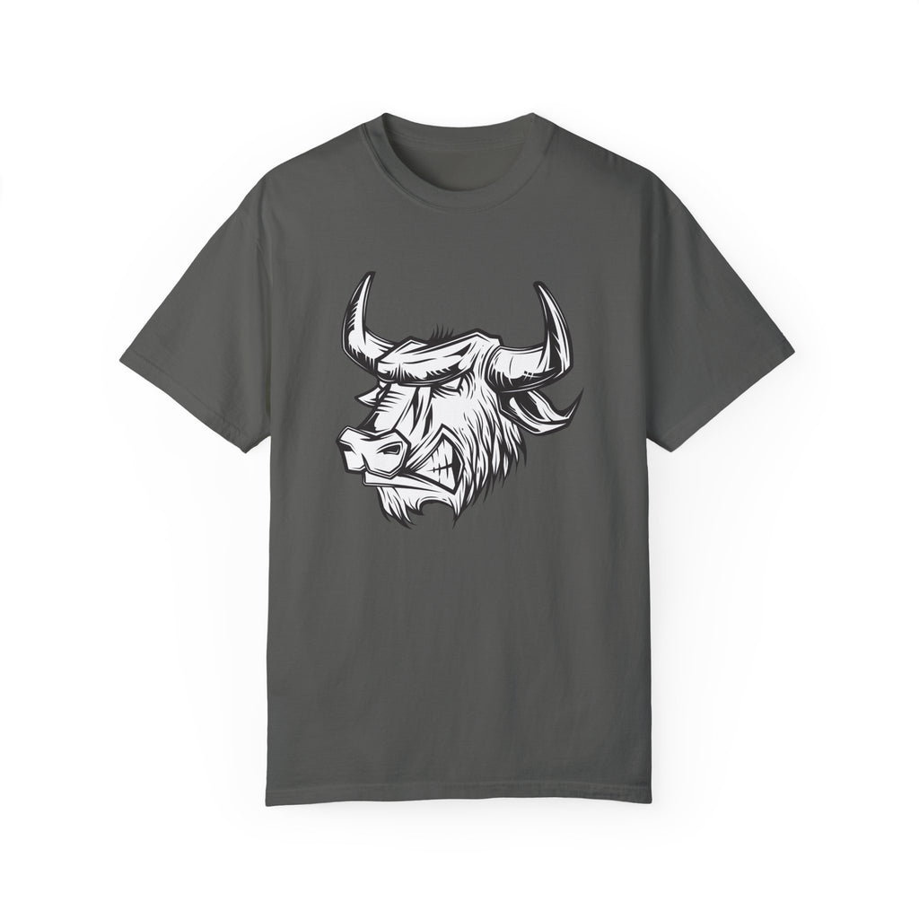 BraggerSwine Unisex Garment-Dyed T-Shirt - Bull