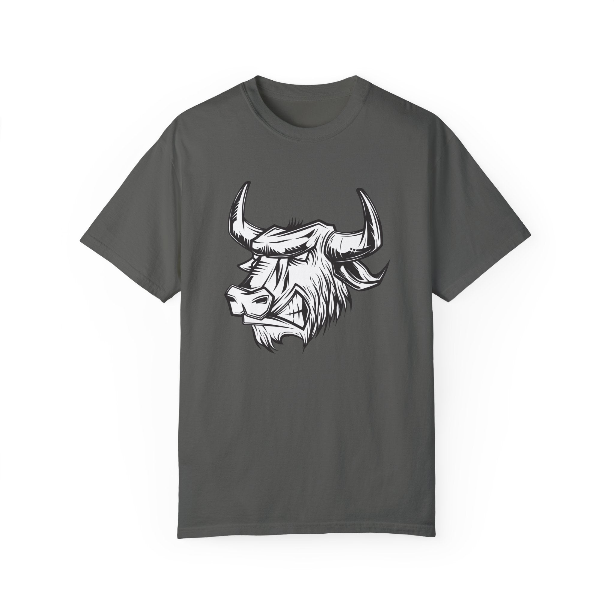 BraggerSwine Unisex Garment-Dyed T-Shirt - Bull