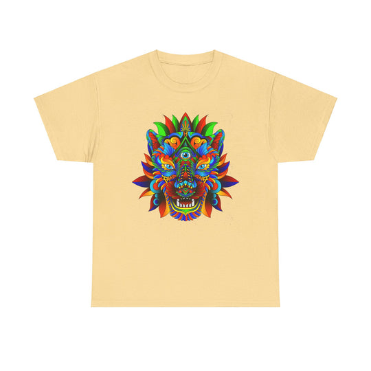 Mexican Mask Unisex Heavy Cotton Tee