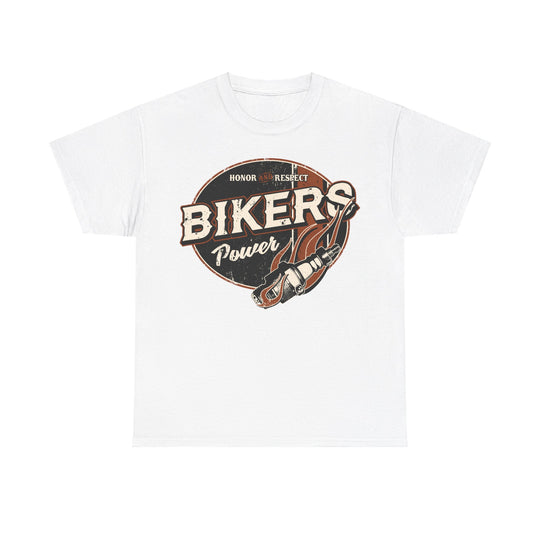 Biker Power Unisex Heavy Cotton Tee