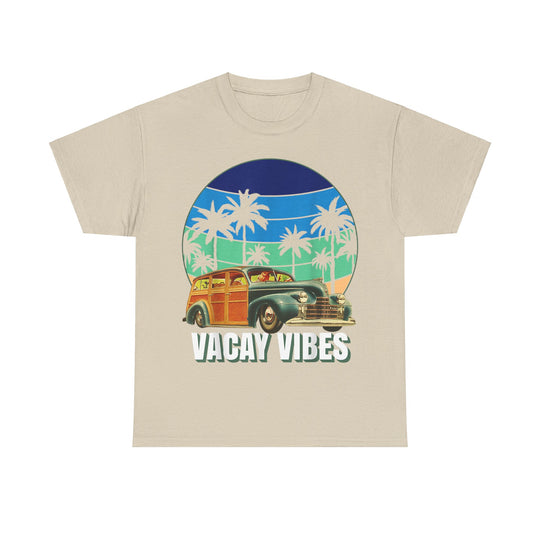 Vacay Vibes Unisex Heavy Cotton Tee