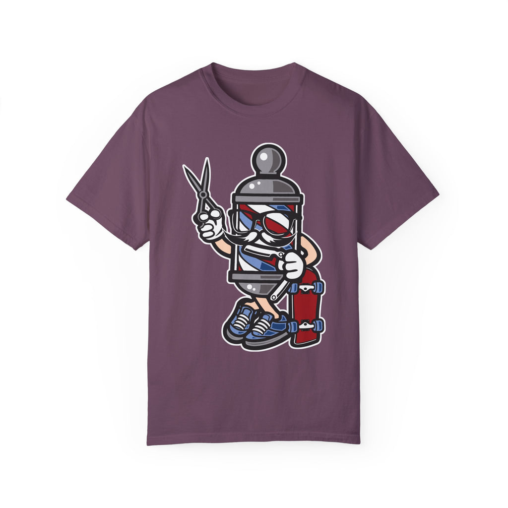 BraggerSwine Unisex Garment-Dyed T-Shirt - Barber Fresh Cut