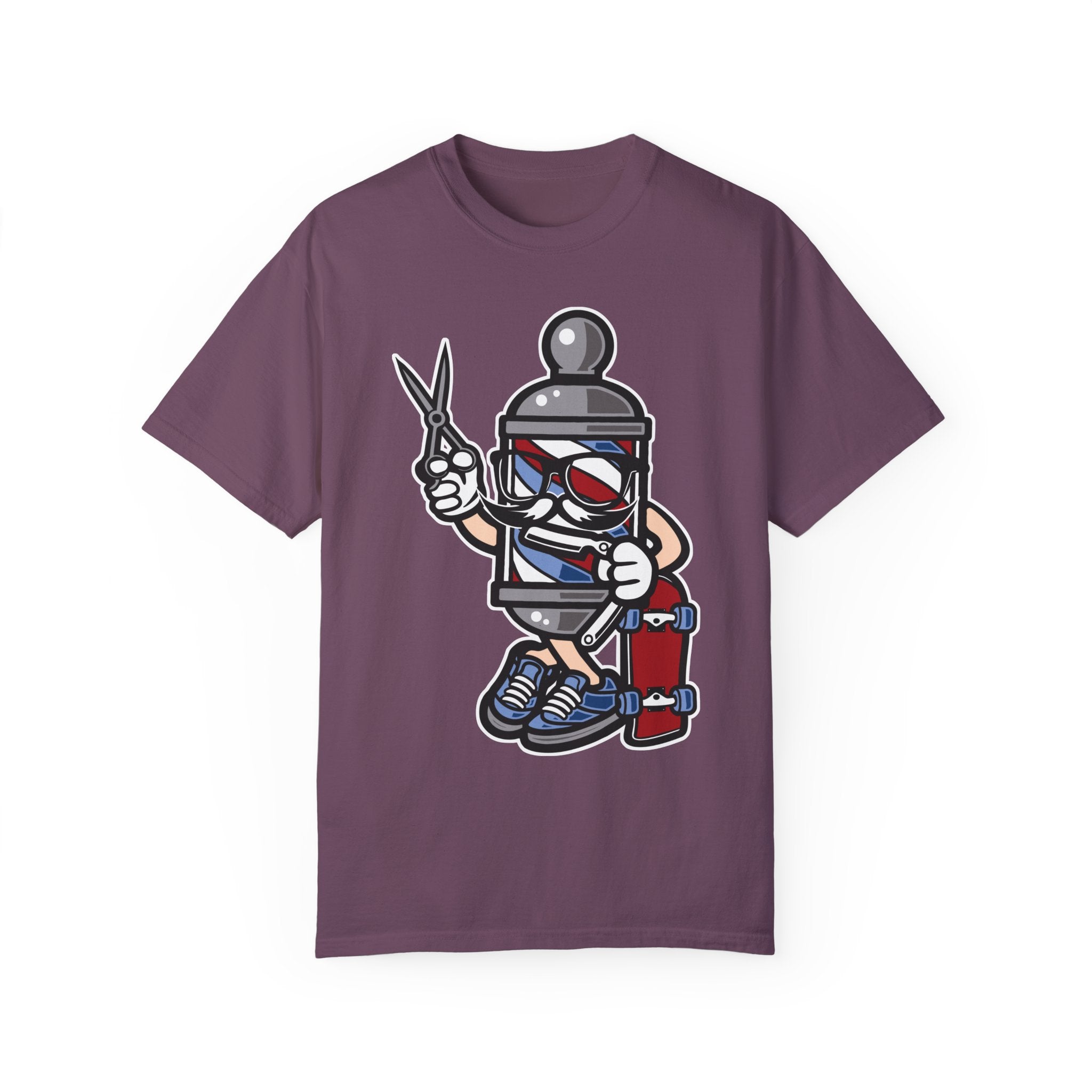 BraggerSwine Unisex Garment-Dyed T-Shirt - Barber Fresh Cut