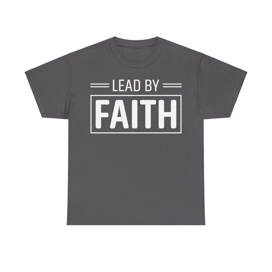 Lead By Faith Unisex Heavy Cotton Tee