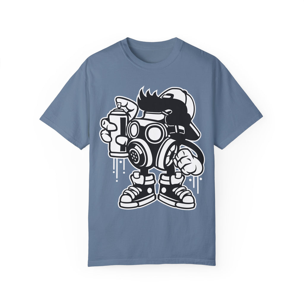BraggerSwine Unisex Garment-Dyed T-Shirt - Graffiti Bomber
