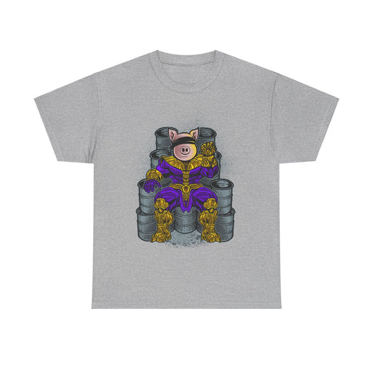 Pig Thanos Unisex Heavy Cotton Tee