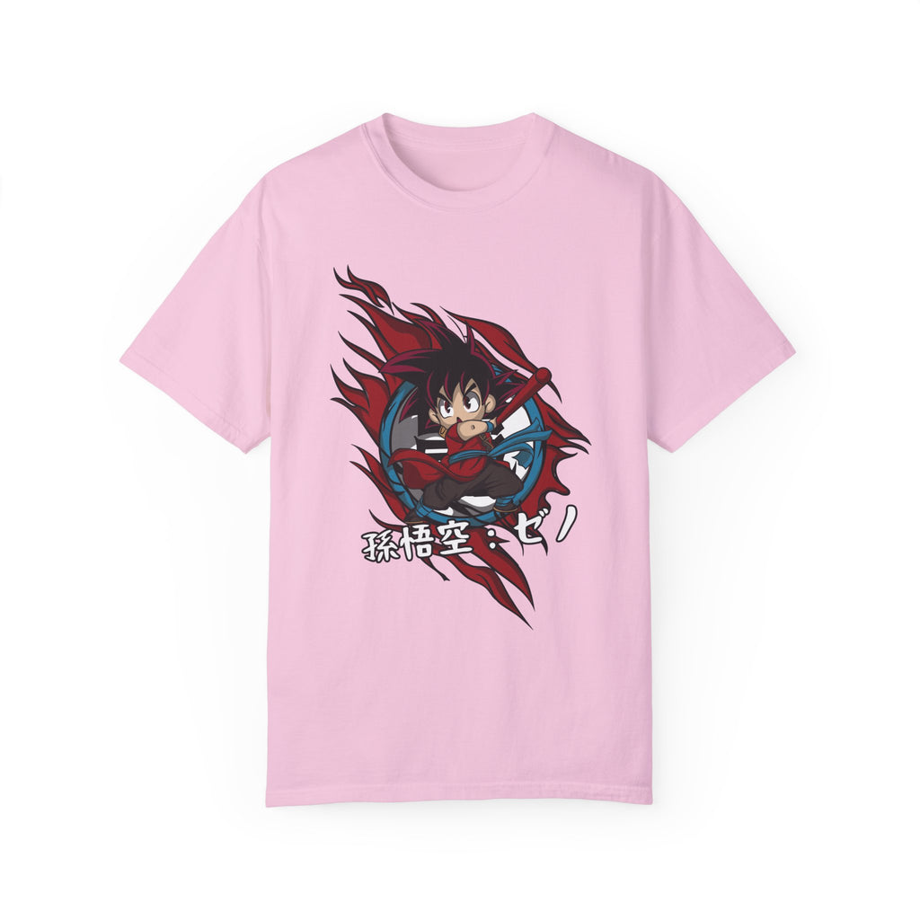 BraggerSwine Unisex Garment-Dyed T-Shirt - Baby Goku - Tee