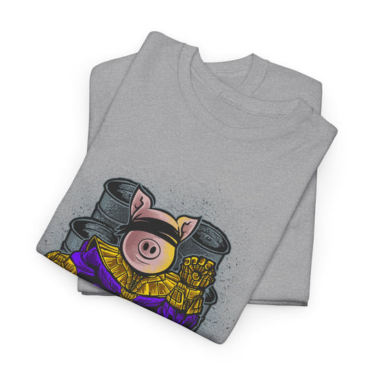 Pig Thanos Unisex Heavy Cotton Tee