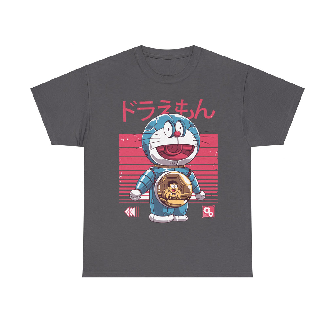 Doraemon Robot Unisex Heavy Cotton Tee