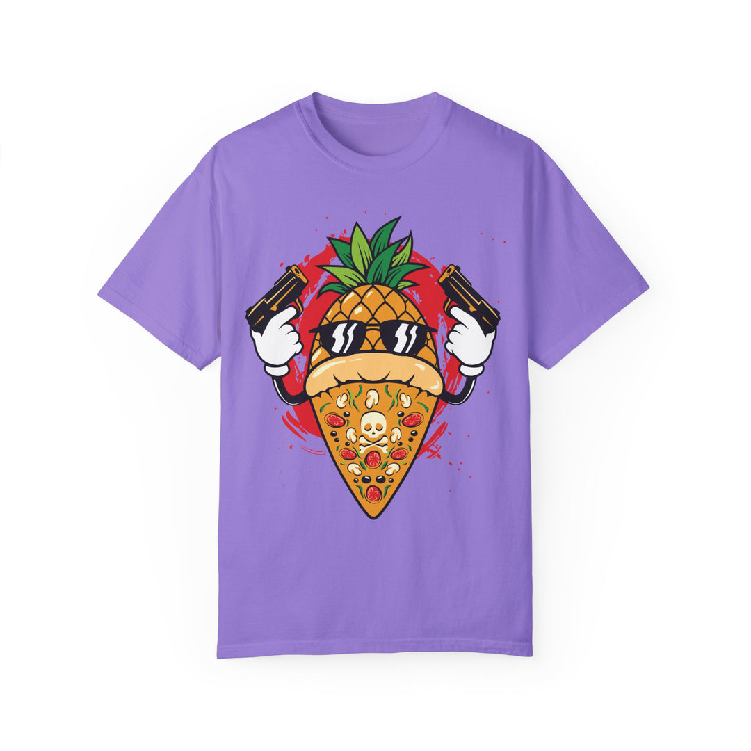 BraggerSwine Unisex Garment-Dyed T-Shirt - Sweet Pizza Mafia