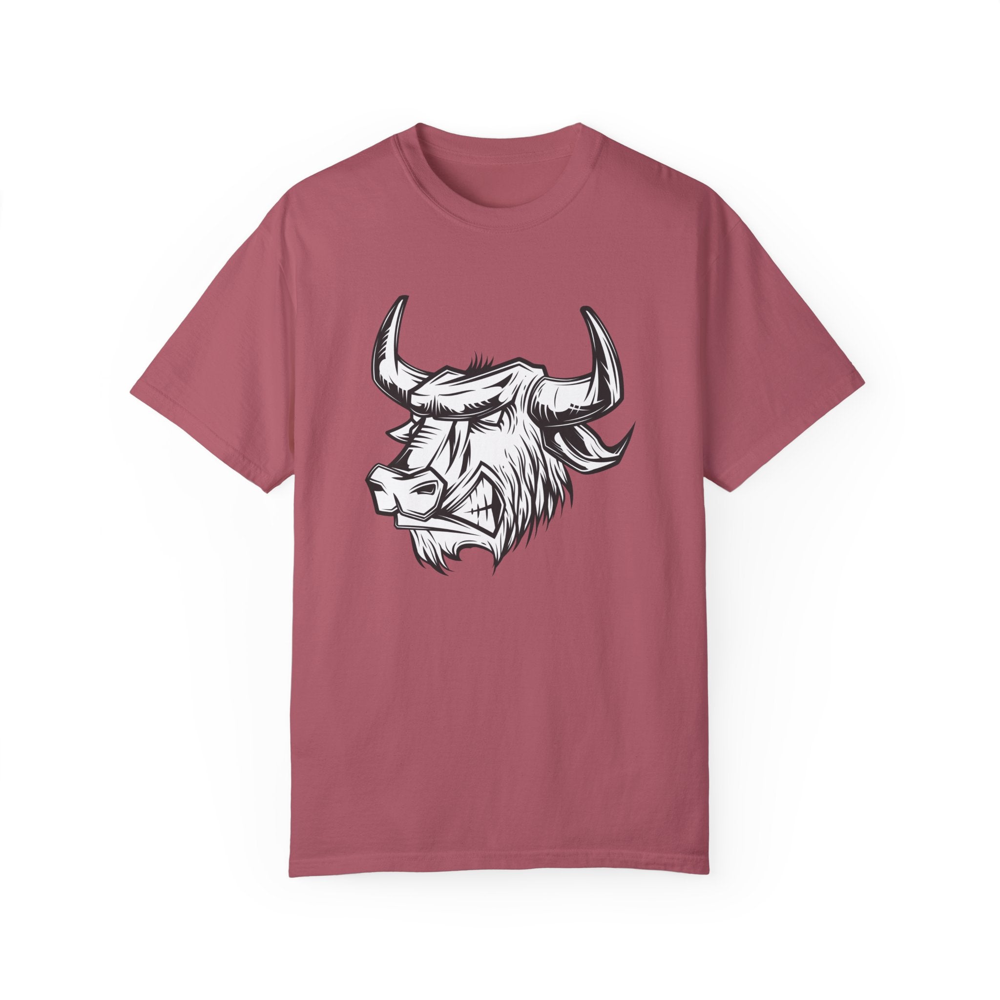 BraggerSwine Unisex Garment-Dyed T-Shirt - Bull