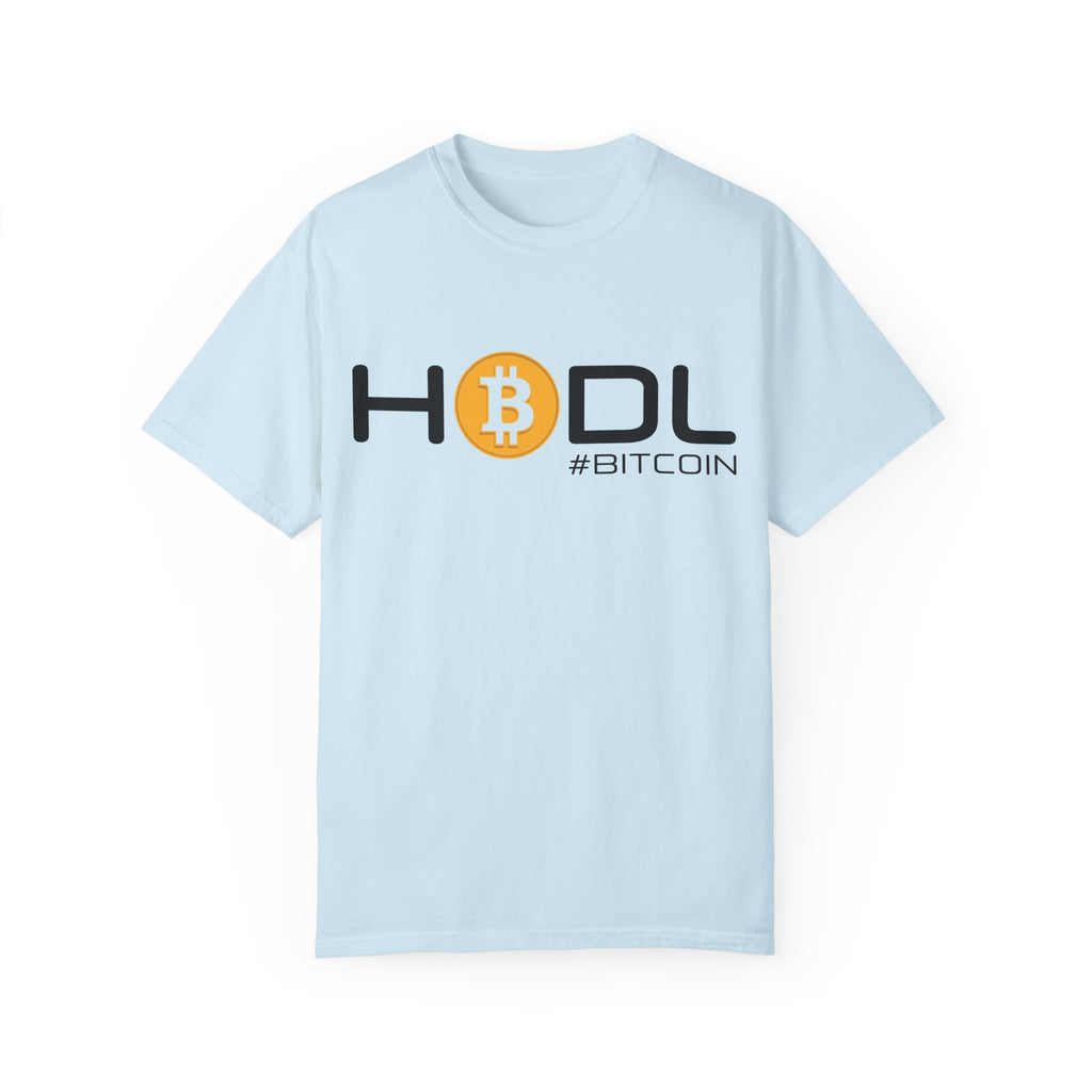 BraggerSwine Unisex Garment-Dyed T-Shirt - HODL Bitcoin