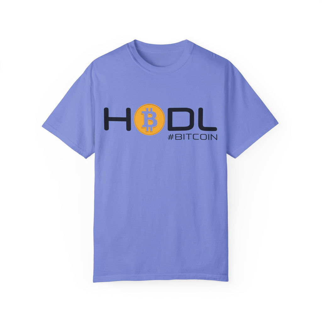 BraggerSwine Unisex Garment-Dyed T-Shirt - HODL Bitcoin