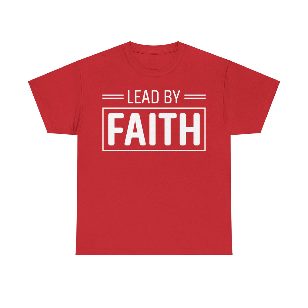 Lead By Faith Unisex Heavy Cotton Tee