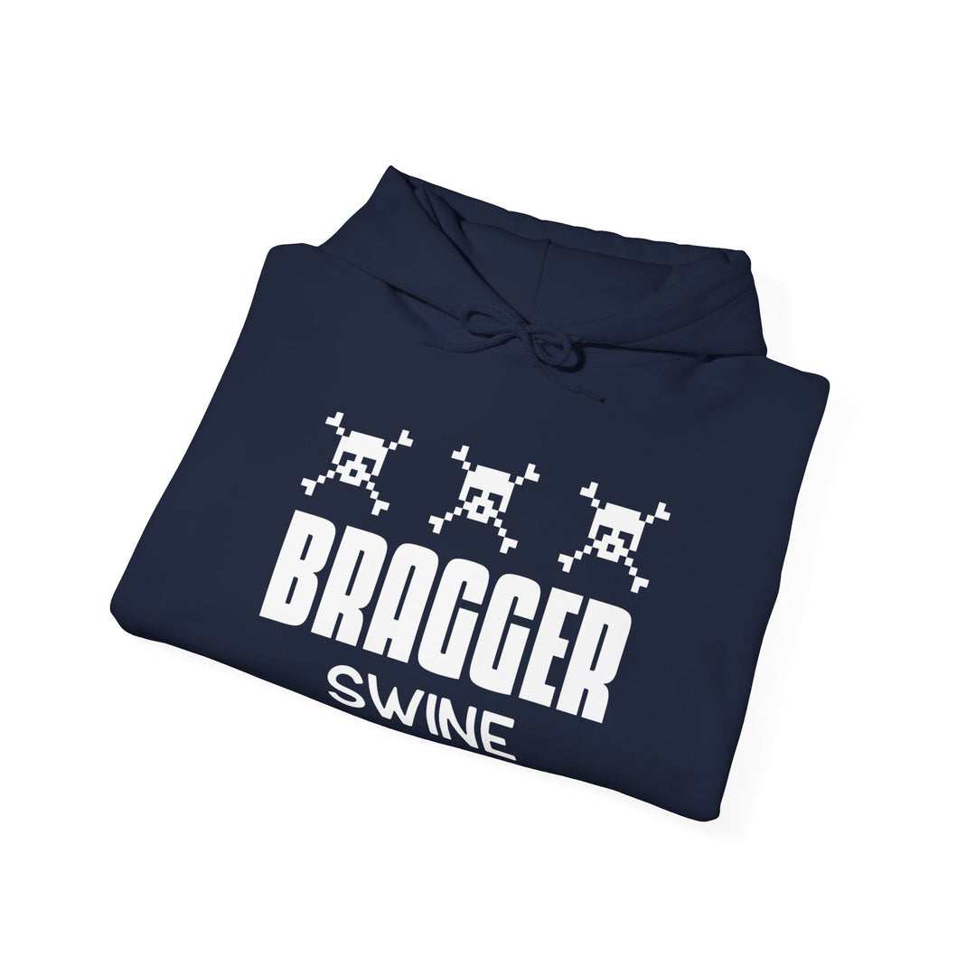 BraggerSwine Game Over Unisex Heavy Blend™ Hooded Sweatshirt