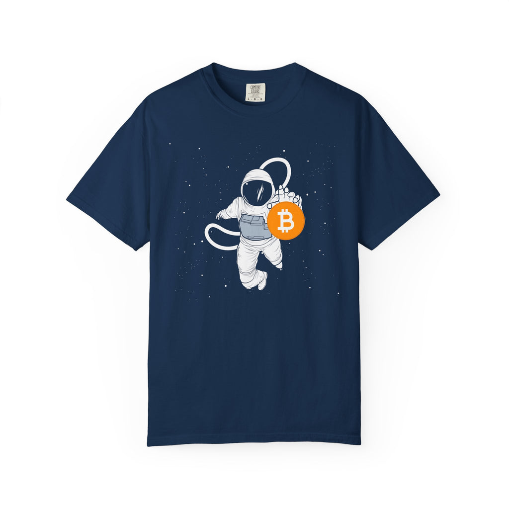 Bitcoin Astronaut — Crypto Space Explorer Tee