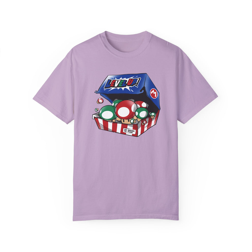 BraggerSwine Unisex Garment-Dyed T-Shirt - Level Up Snack Pack