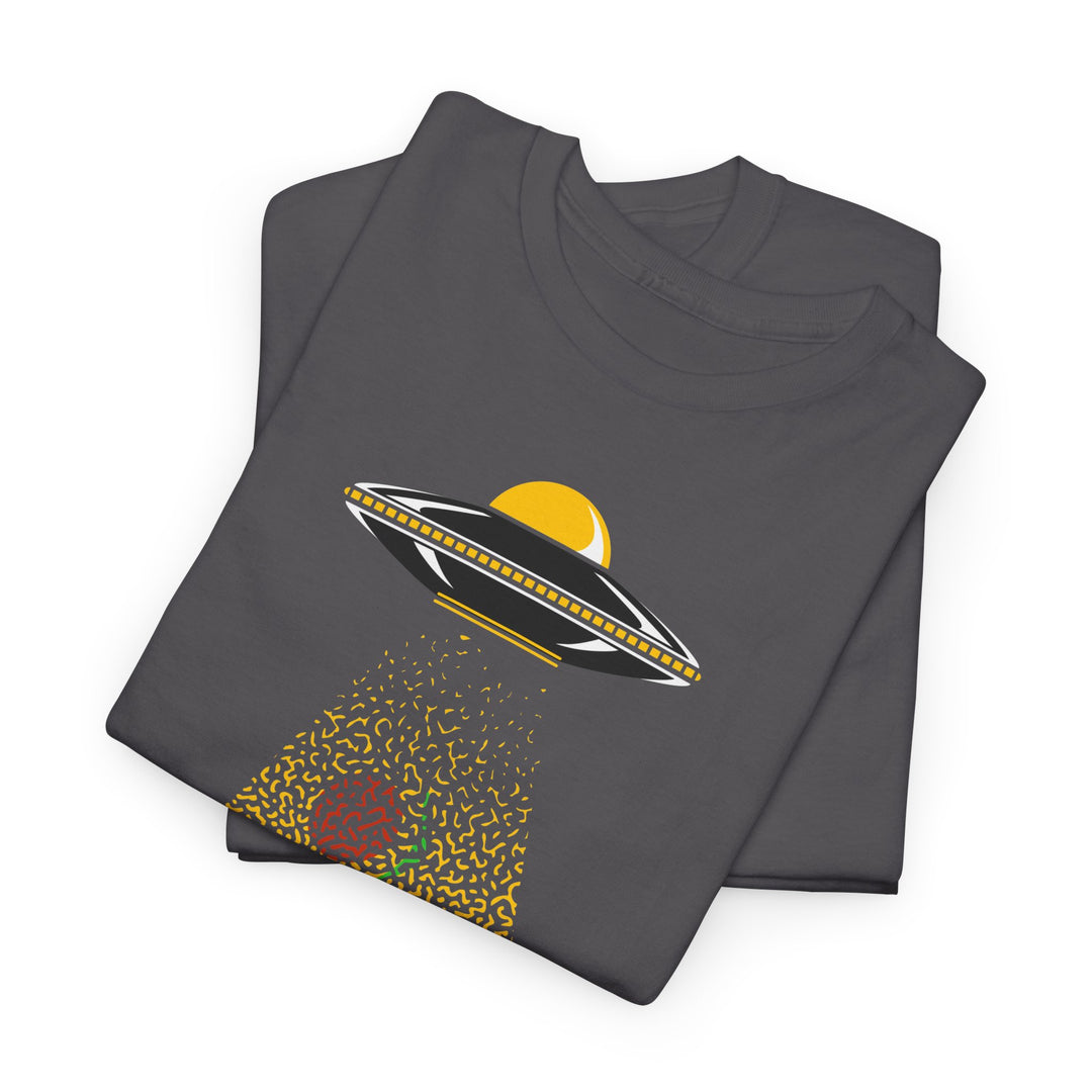 Alien Pizza Unisex Heavy Cotton Tee