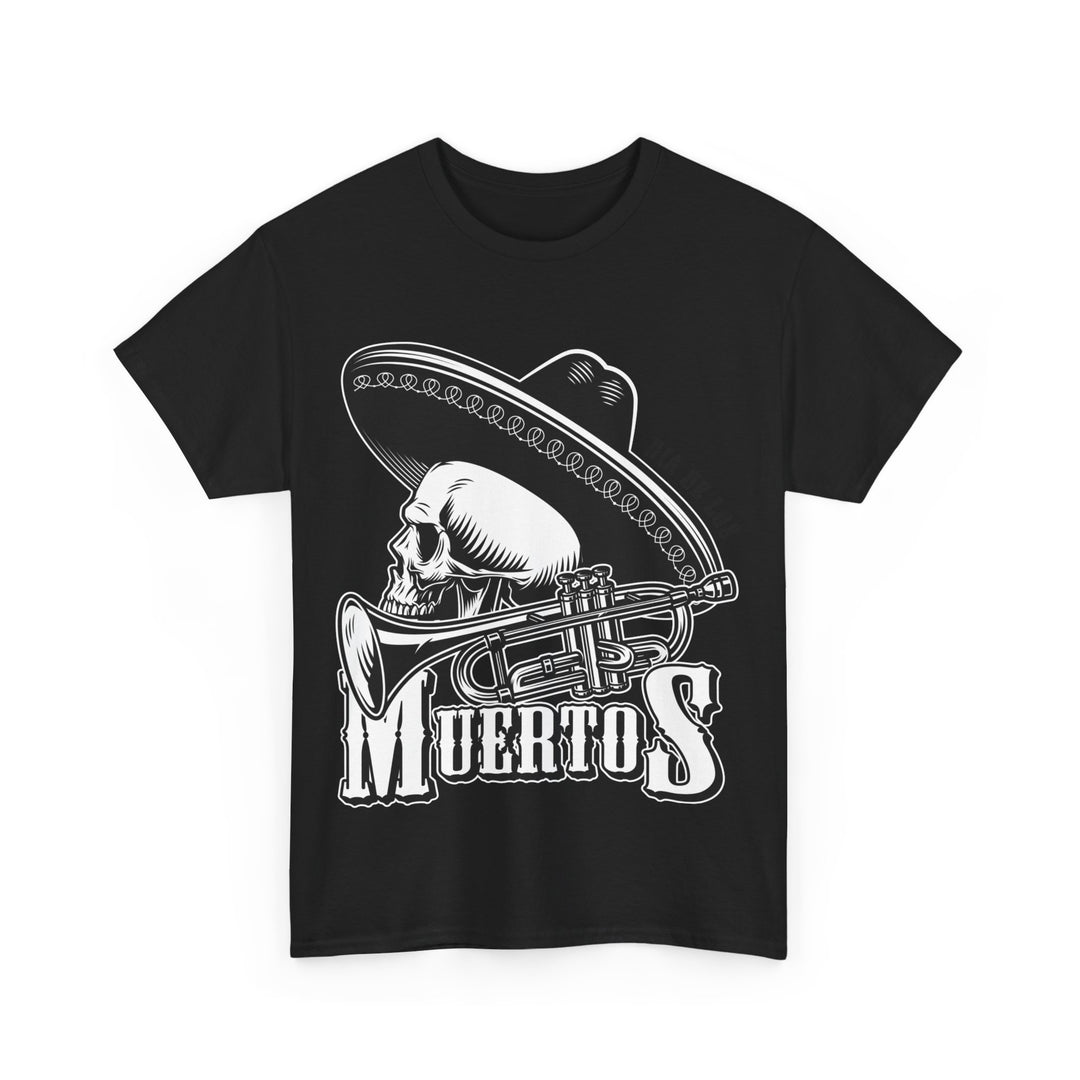 Dia De Muertos Mariachi Unisex Heavy Cotton Tee