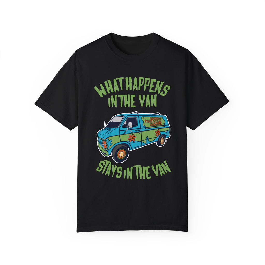 BraggerSwine Unisex Garment-Dyed T-Shirt - What Happens In The Van
