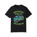 BraggerSwine Unisex Garment-Dyed T-Shirt - What Happens In The Van