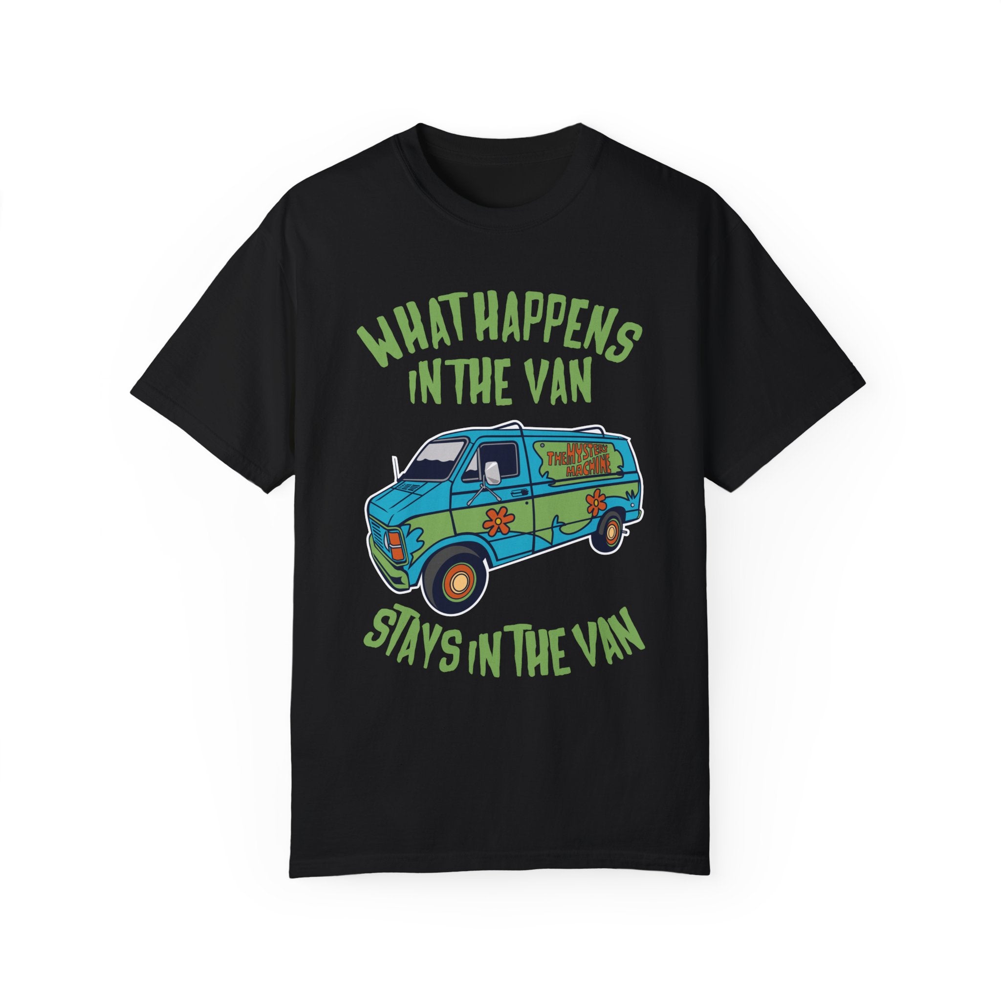 BraggerSwine Unisex Garment-Dyed T-Shirt - What Happens In The Van