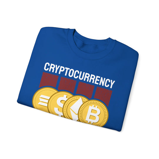 Cryptocurrency I Want it All Unisex Heavy Blend™ Crewneck Sweatshirt