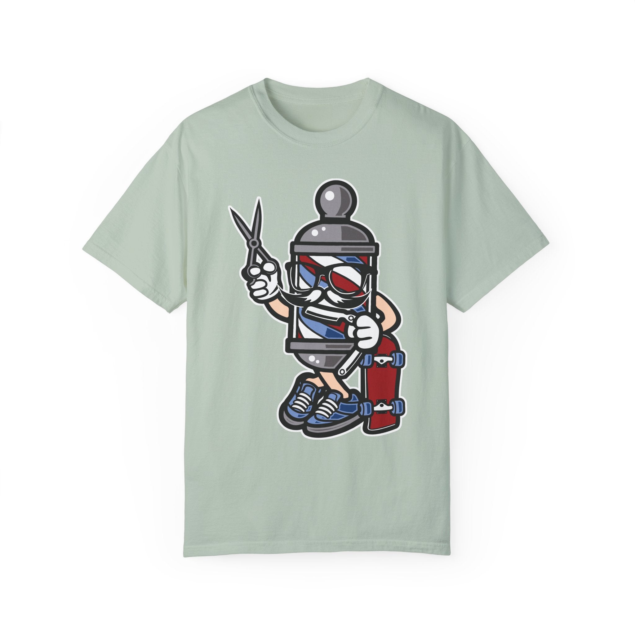 BraggerSwine Unisex Garment-Dyed T-Shirt - Barber Fresh Cut