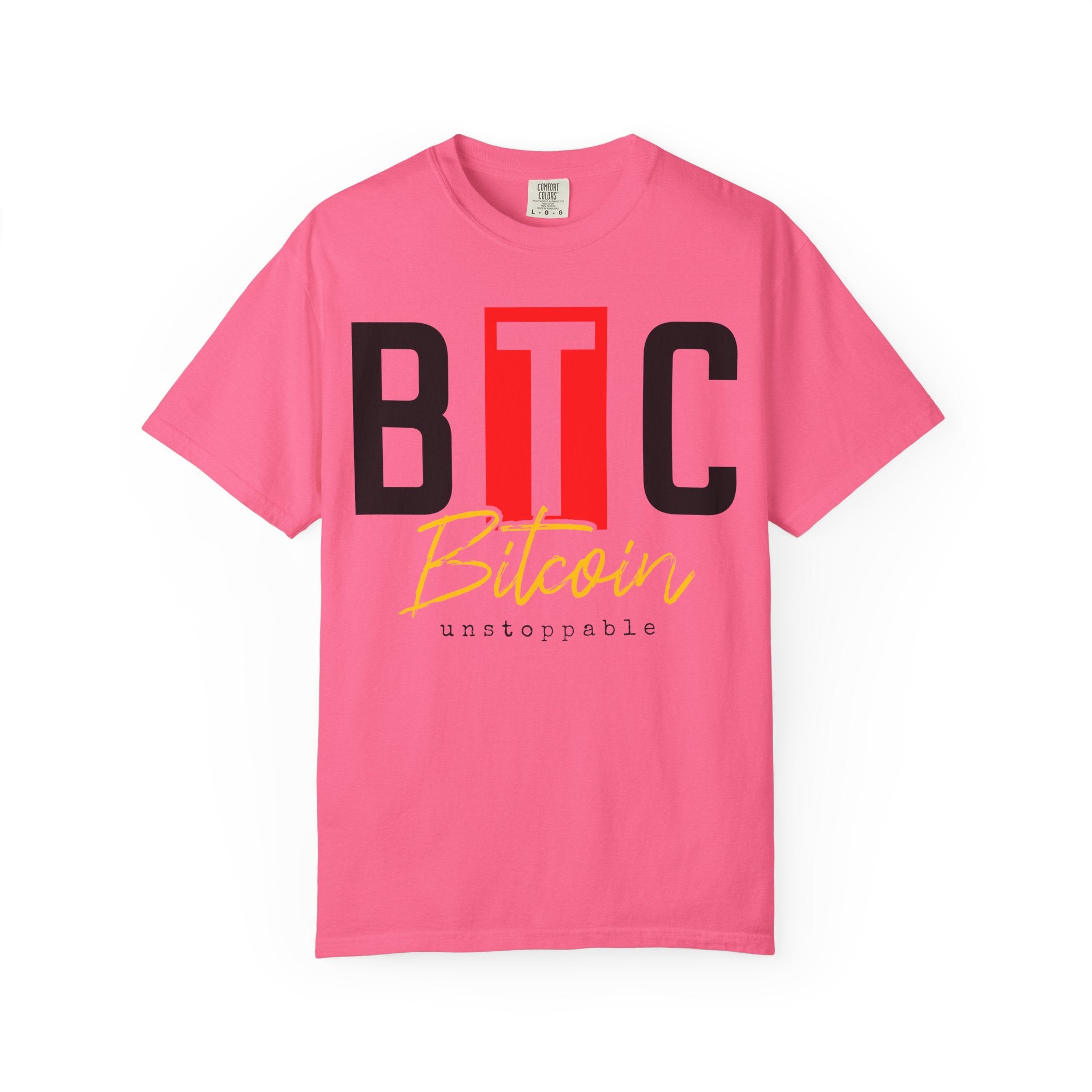 Bitcoin BTC Unstoppable T-Shirt — Crypto Enthusiast Tee