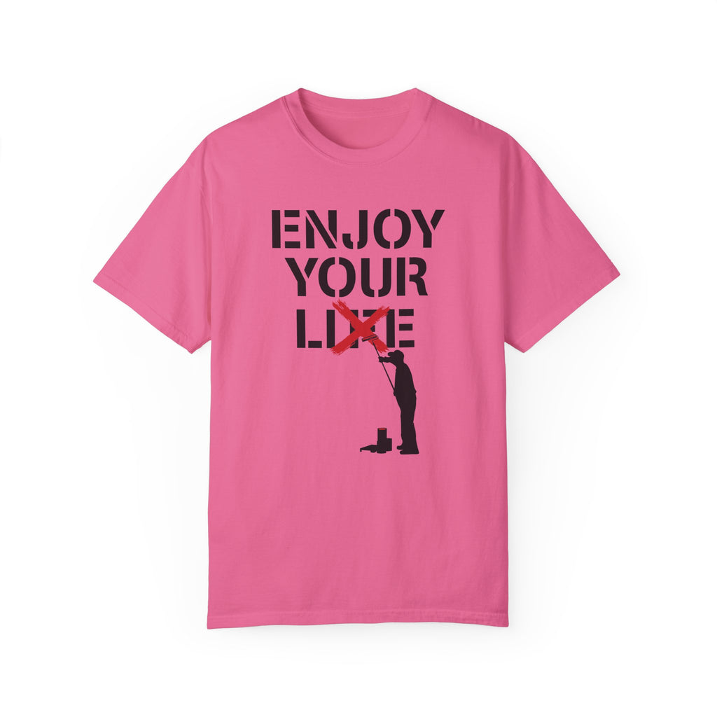 BraggerSwine Unisex Garment-Dyed T-Shirt - Enjoy Your LiXe