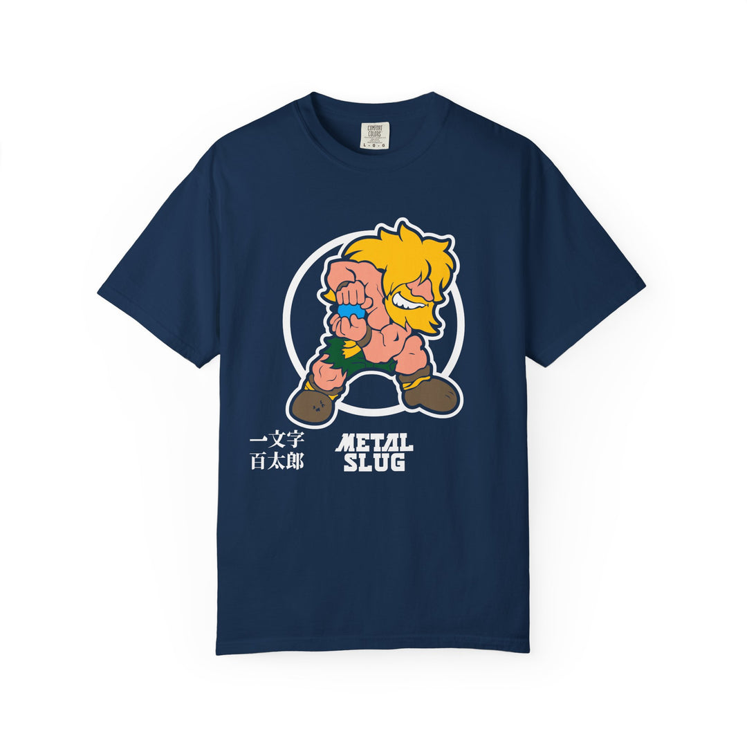 Metal Slug Bancho Character T-Shirt — Retro Arcade Gamer Tee